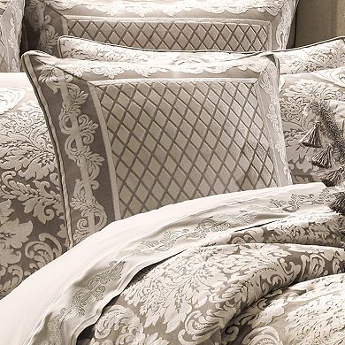 Five Queens Court Blair 20" Square Decorative Throw Pillow