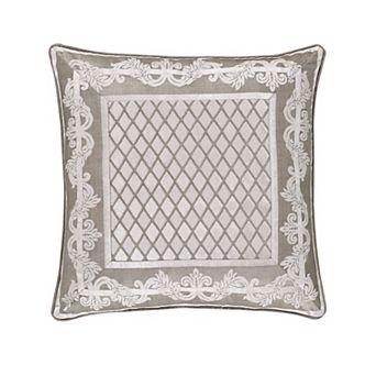 Five Queens Court Blair 20" Square Decorative Throw Pillow