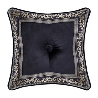 Five Queens Court Manila 18" Square Decorative Throw Pillow