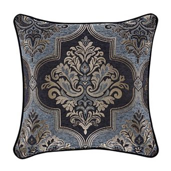 Five Queens Court Manila 20" Square Decorative Throw Pillow