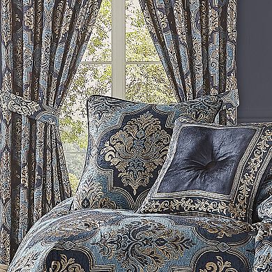 Five Queens Court Manila 20" Square Decorative Throw Pillow