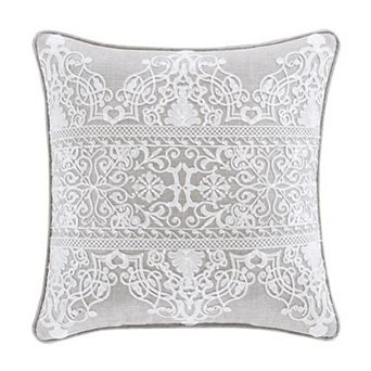 Five Queens Court Annie 20" Square Decorative Throw Pillow