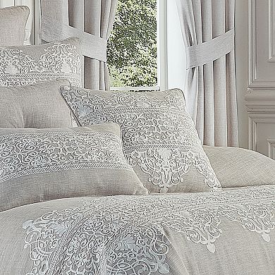 Five Queens Court Annie 20" Square Decorative Throw Pillow