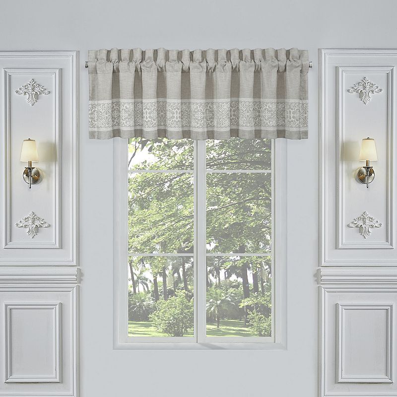 86833943 Five Queens Court Annie Window Straight Valance, B sku 86833943