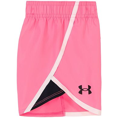  Toddler Girl Under Armour Logo Graphic Tee & Sway Core Shorts Set