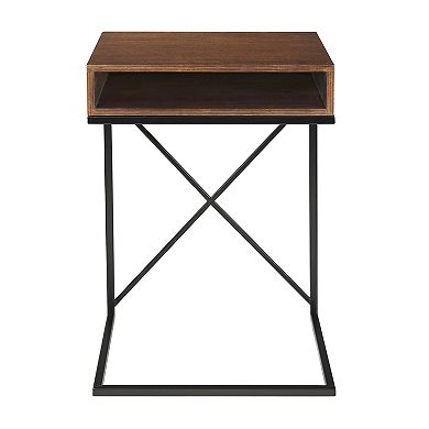 Madison Park Wegner C-Shaped End Table