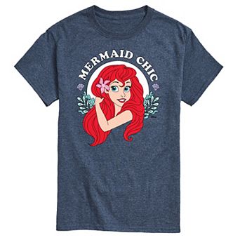 Disney's The Little Mermaid Men's Mermaid Chic Tee