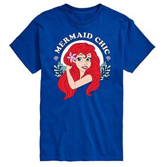 Disney's The Little Mermaid Men's Mermaid Chic Tee