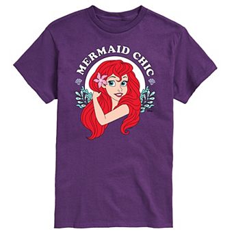 Disney's The Little Mermaid Men's Mermaid Chic Tee