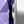 Silver Tone Purple