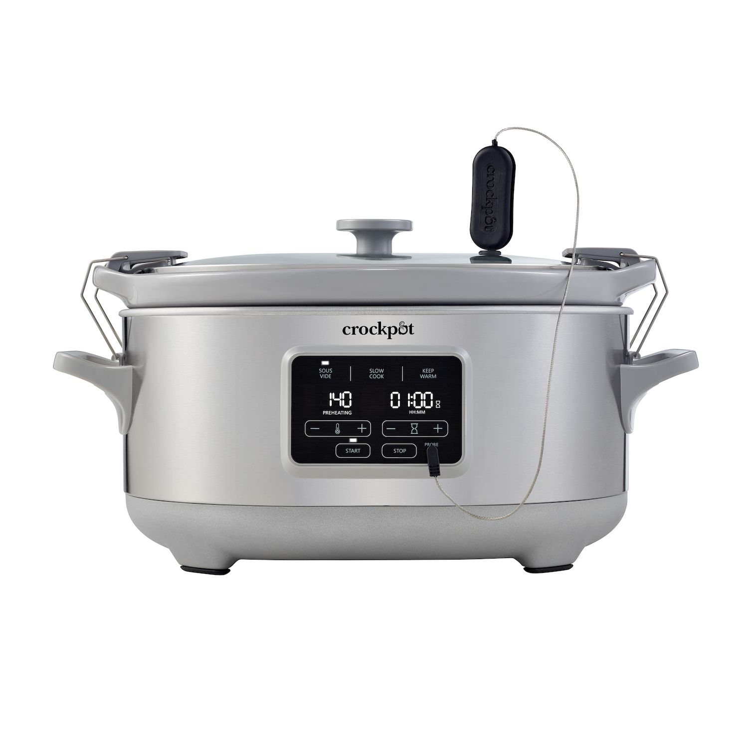 Slow cooker with discount removable stovetop insert