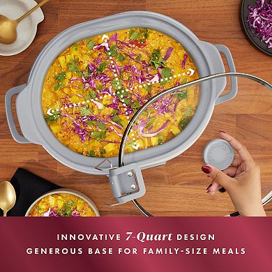Crock-Pot® 7-Quart Cook & Carry™ Programmable Slow Cooker with Sous Vide