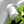 Silver Tone Green