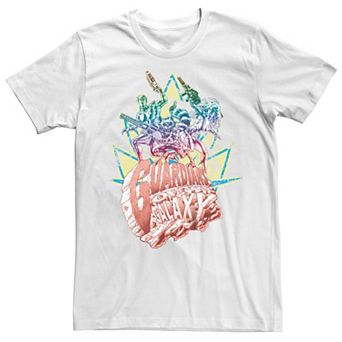 Men's Marvel Guardians Of The Galaxy Colorful Groupshot Graphic Tee