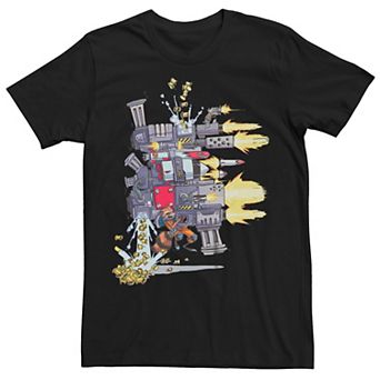 Men's Marvel Guardians Of The Galaxy Rocket Guns Graphic Tee