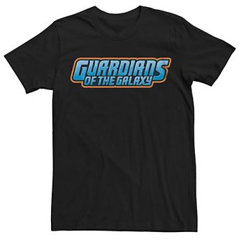 Men's Marvel Guardians Of The Galaxy Gradient Logo Graphic Tee