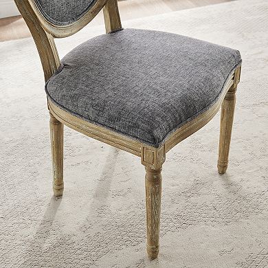 Linon 2-piece Avalon Oval Back Chair Set