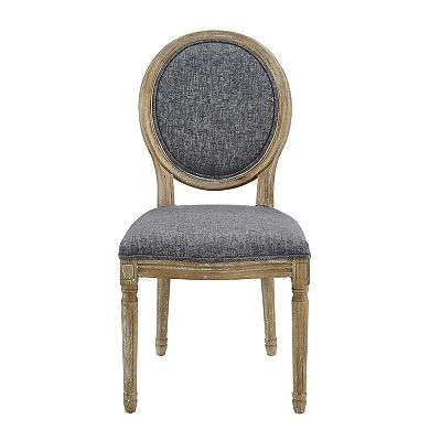 Linon 2-piece Avalon Oval Back Chair Set