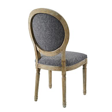 Linon 2-piece Avalon Oval Back Chair Set