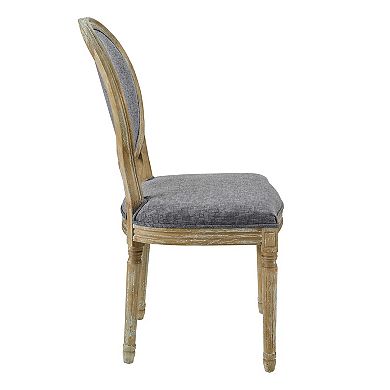 Linon 2-piece Avalon Oval Back Chair Set