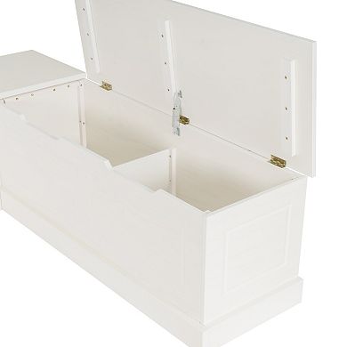 Linon Tobin Backless Corner Nook Set