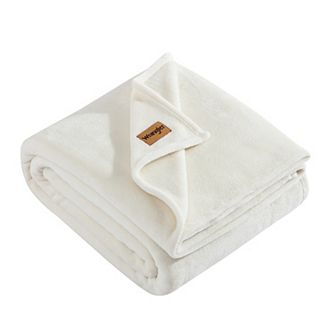 Wrangler Solid Beige Blanket