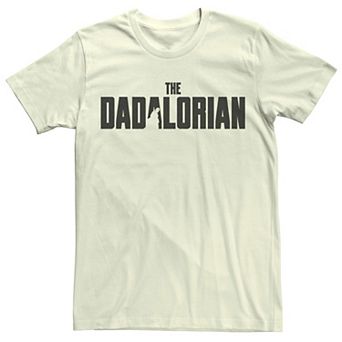 Men's Star Wars The Mandalorian Dadalorian Logo Graphic Tee