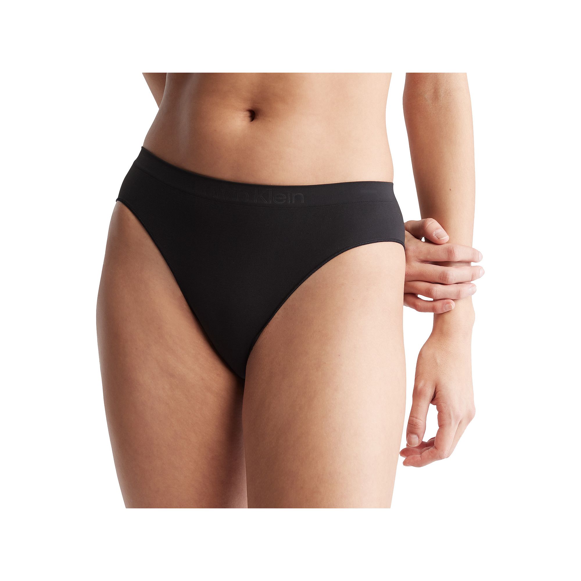 Womens Calvin Klein Bonded Flex Bikini Panty QD3960, Size: Small, Black