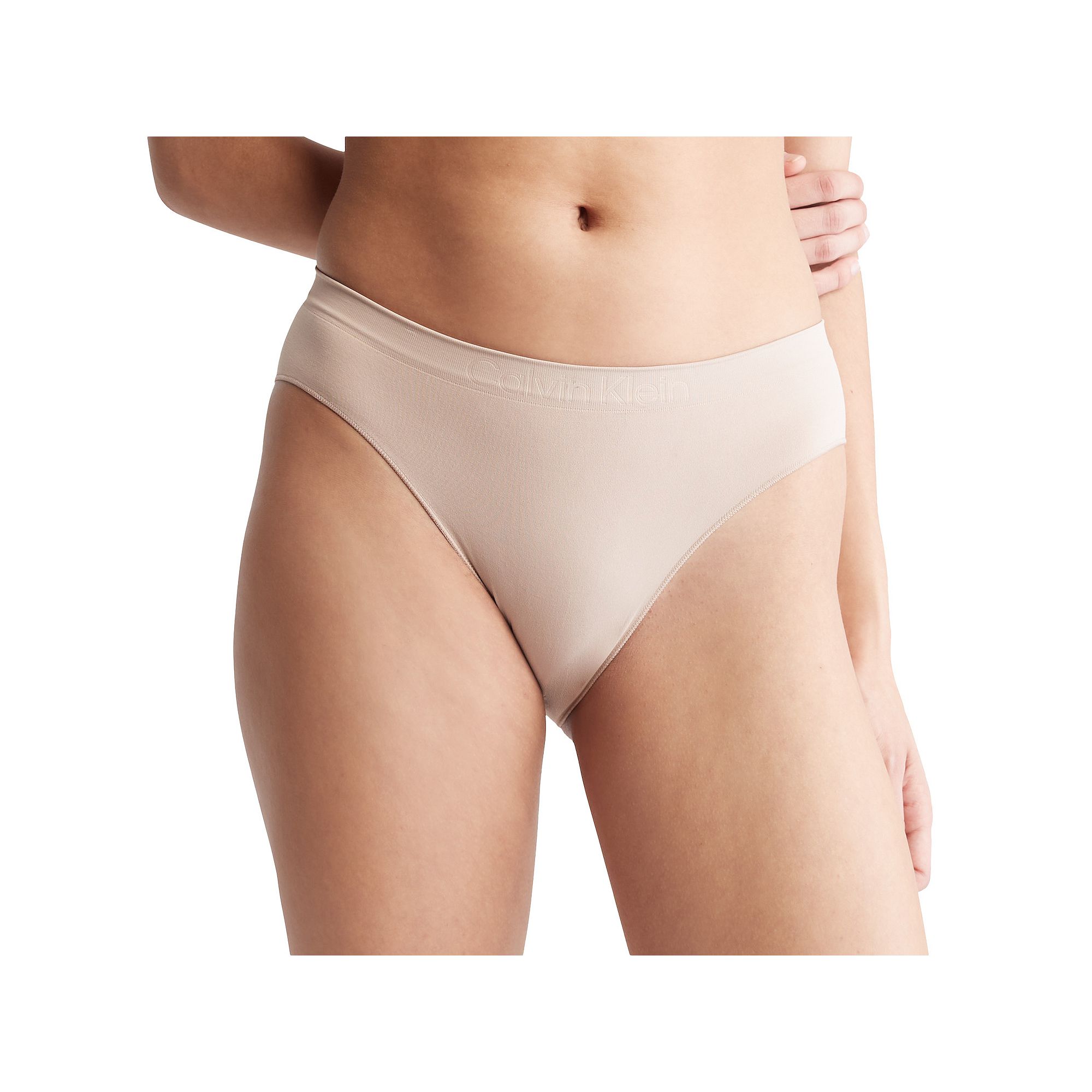 Womens Calvin Klein Bonded Flex Bikini Panty QD3960, Size: XS, Cedar