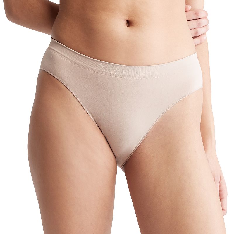 Women's Calvin Klein Bonded Flex Bikini Panty QD3960, Size: Large, Cedar