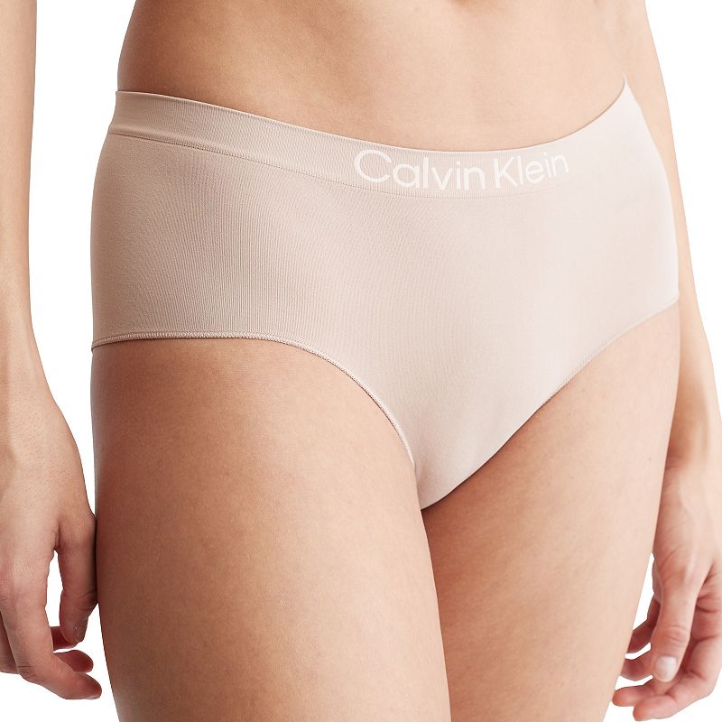 Women's Calvin Klein Bonded Flex Boyshort Panty QD3961, Size: XS, Cedar
