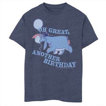 Disney's Winnie the Pooh Boys Eeyore Oh Great Another Birthday Tee