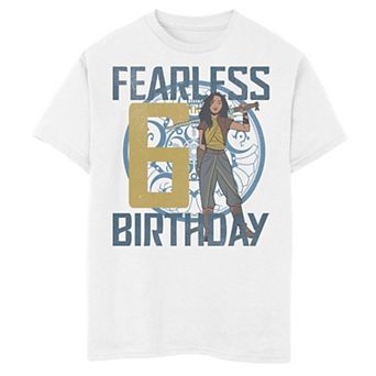 Disney's Raya and The Last Dragon Boys Raya A Fearless Sixth Birthday Tee