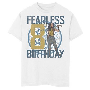 Disney's Raya and The Last Dragon Boys Raya A Fearless Eighth Birthday Tee
