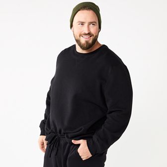 Big & Tall Tek Gear® Ultra Soft Crew Sweatshirt