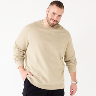 Big & Tall Tek Gear® Ultra Soft Crew Sweatshirt