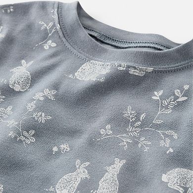 Toddler Little Planet by Carter's Organic Cotton 2-Piece Pajama Top and Pajama Bottoms Set