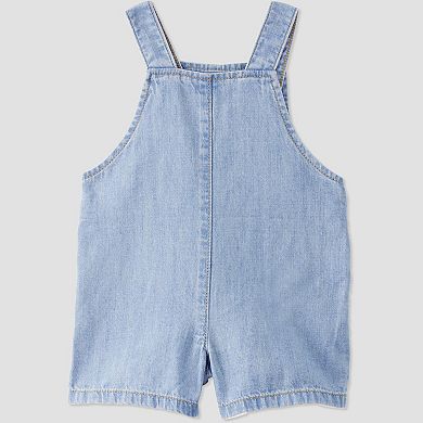 Baby Little Planet by Carter's Chambray Shortalls