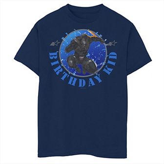 Boys 8-20 G.I. Joe Snake Eyes Birthday Kid Badge Tee