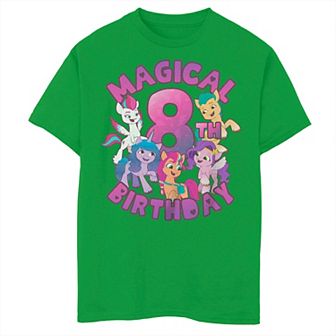 Boys 8-20 My Little Pony A New Generation Magical 8th Birthday Tee