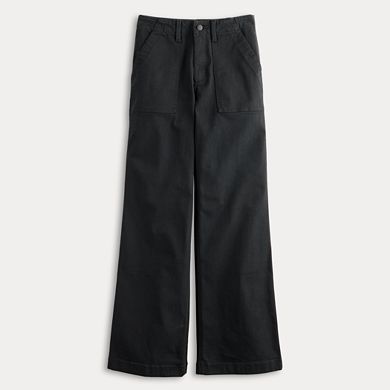 Petite Sonoma Goods For Life® Utility Wide-Leg Pants