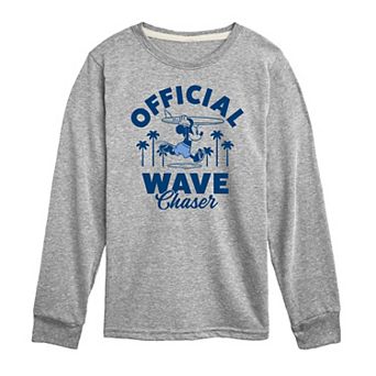 Disney's Mickey Mouse Boys 8-20 Wave Chaser Long Sleeve Graphic Tee