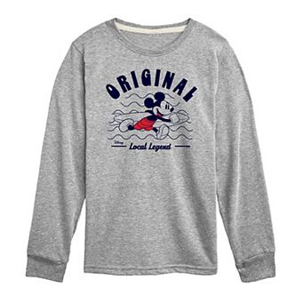Disney's Mickey Mouse Boys 8-20 Local Legend Long Sleeve Graphic Tee