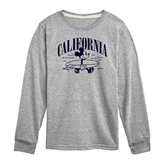 Disney's Mickey Mouse Boys 8-20 California Mickey Long Sleeve Graphic Tee