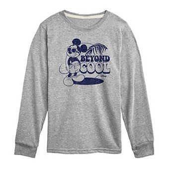 Disney's Mickey Mouse Boys 8-20 Beyond Cool Long Sleeve Graphic Tee