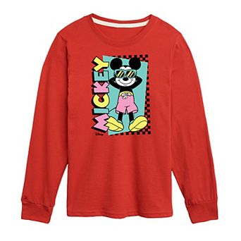 Disney's Mickey Mouse Boys 8-20 Sunbathe Long Sleeve Graphic Tee