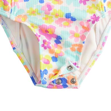 Disney's Princesses Adaptive Princess Baby & Toddler Girl Floral One-Piece Swimsuit by Jumping Beans®