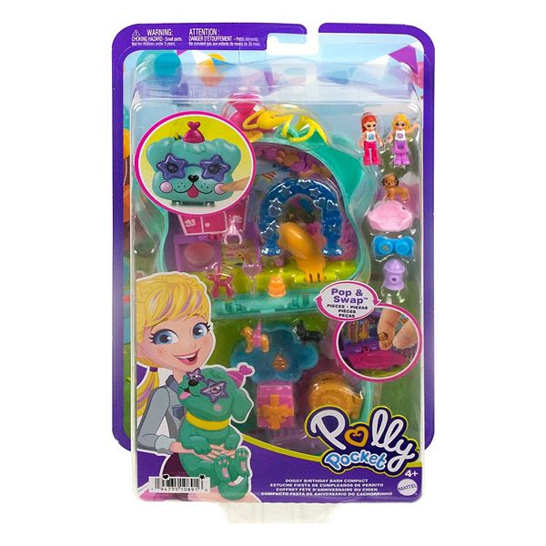 Polly Pocket Doggy Birthday Bash Compact Playset