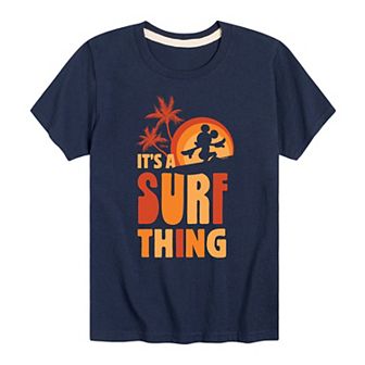 Disney's Mickey Mouse Boys 8-20 It's A Surf Thing Graphic Tee