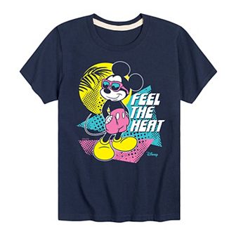 Disney's Mickey Mouse Boys 8-20 Feel The Heat Graphic Tee